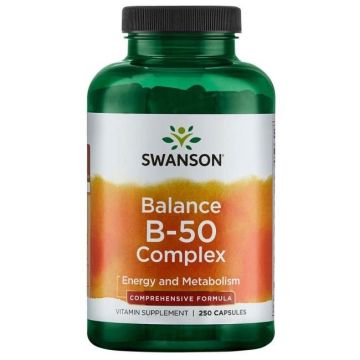 Баланс В-50 комплекс х250 капсули Swanson