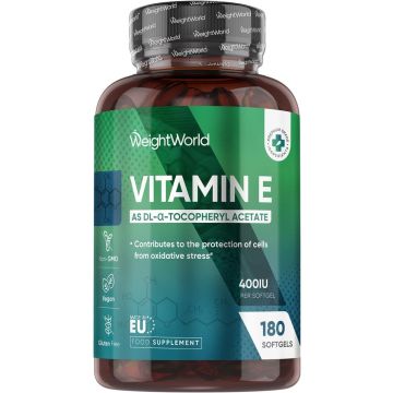 Витамин E 400 IU / 268 mg х180 капсули Weight World