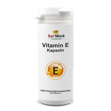 Витамин Е (D-алфа-токоферол) 12 mg х100 капсули Karl Minck