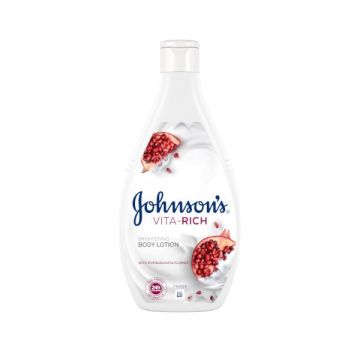 Johnson's Vita-Rich Озаряващ лосион за тяло с цвят от нар х400 мл